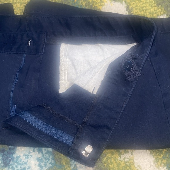 A+ Navy Uniform Shorts- Big Kids Boys- 16H- Husky - Picture 5 of 7